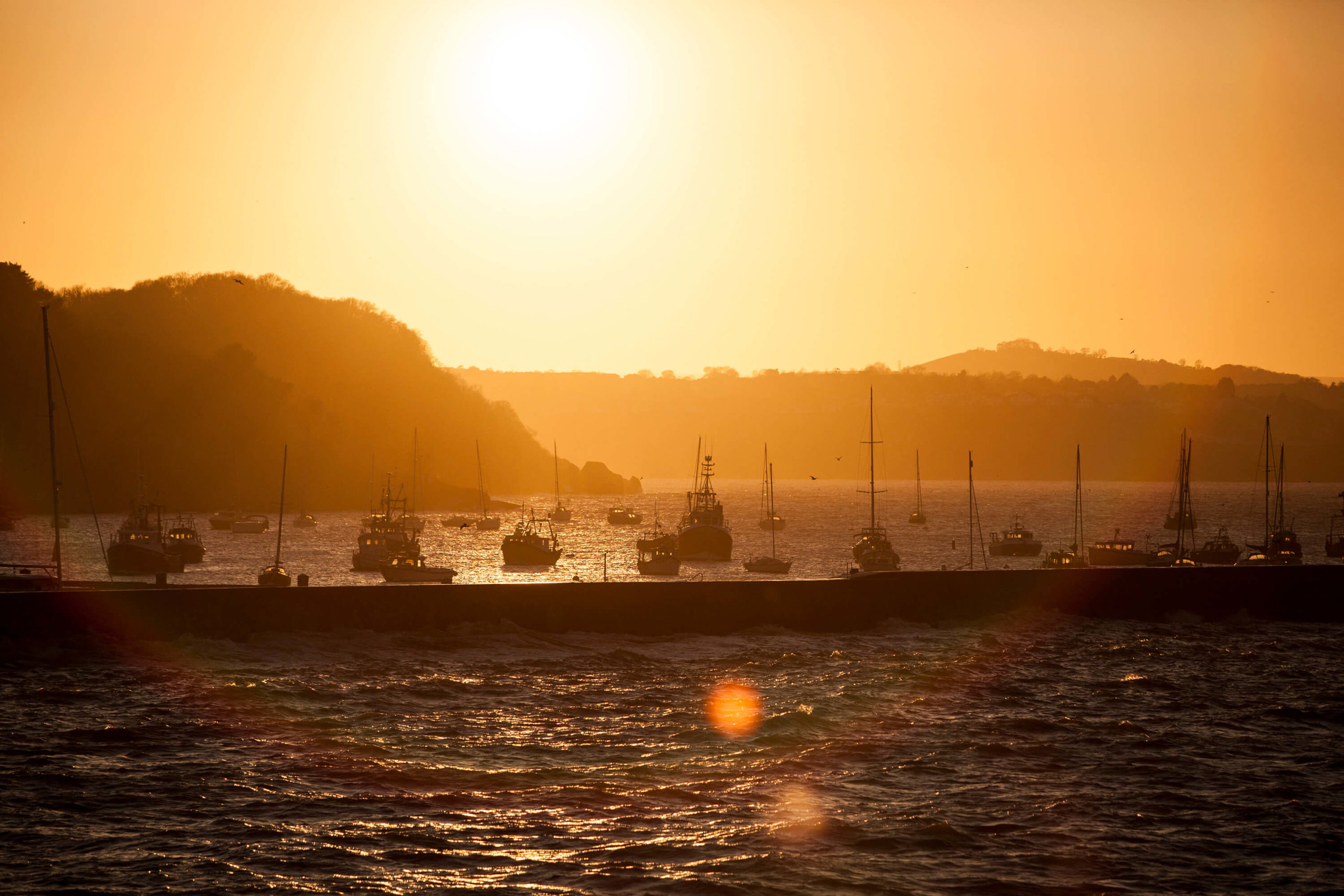 Brixham Harbour seascape for Bloor Homes