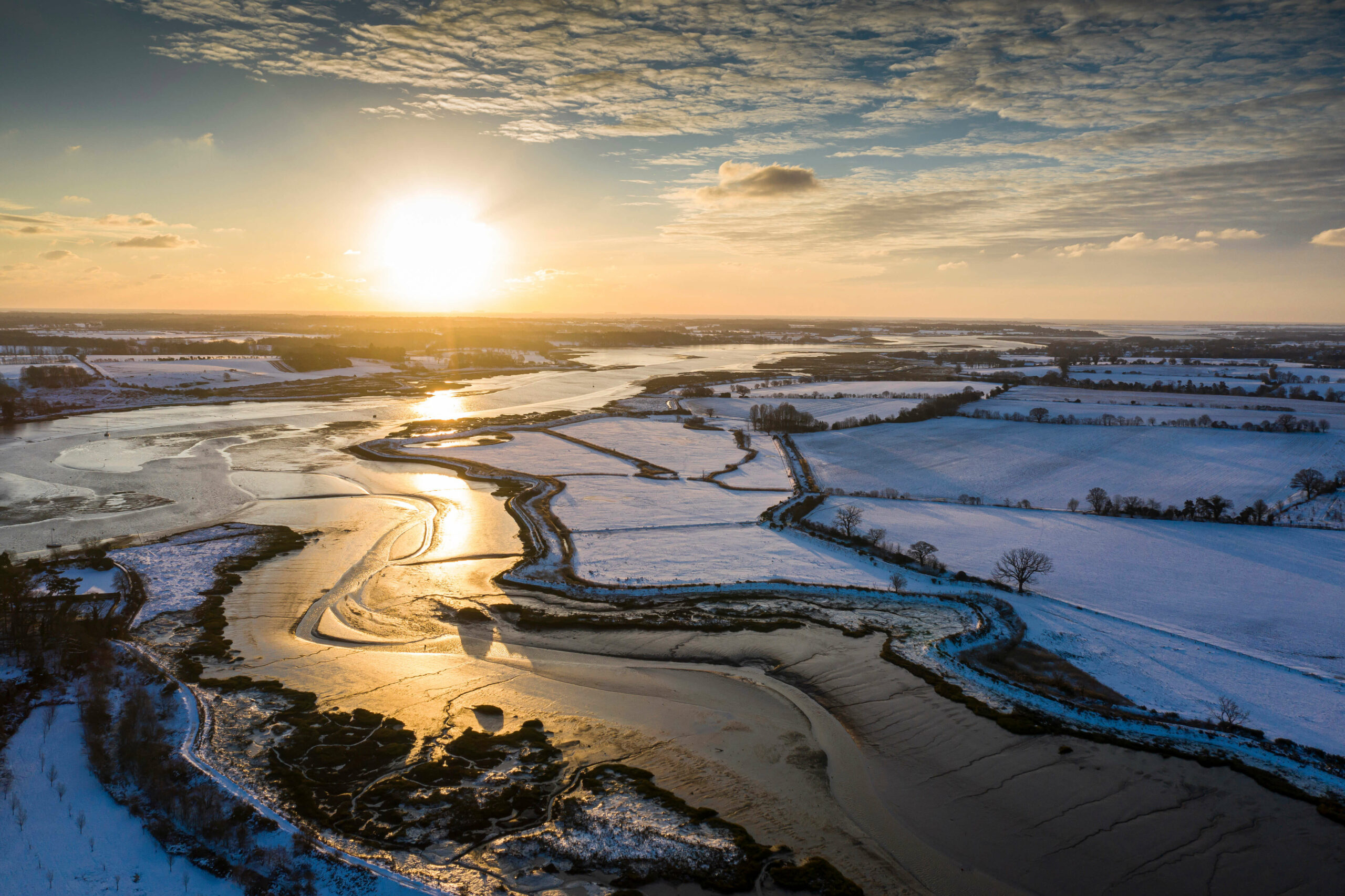 River Deben sunrise