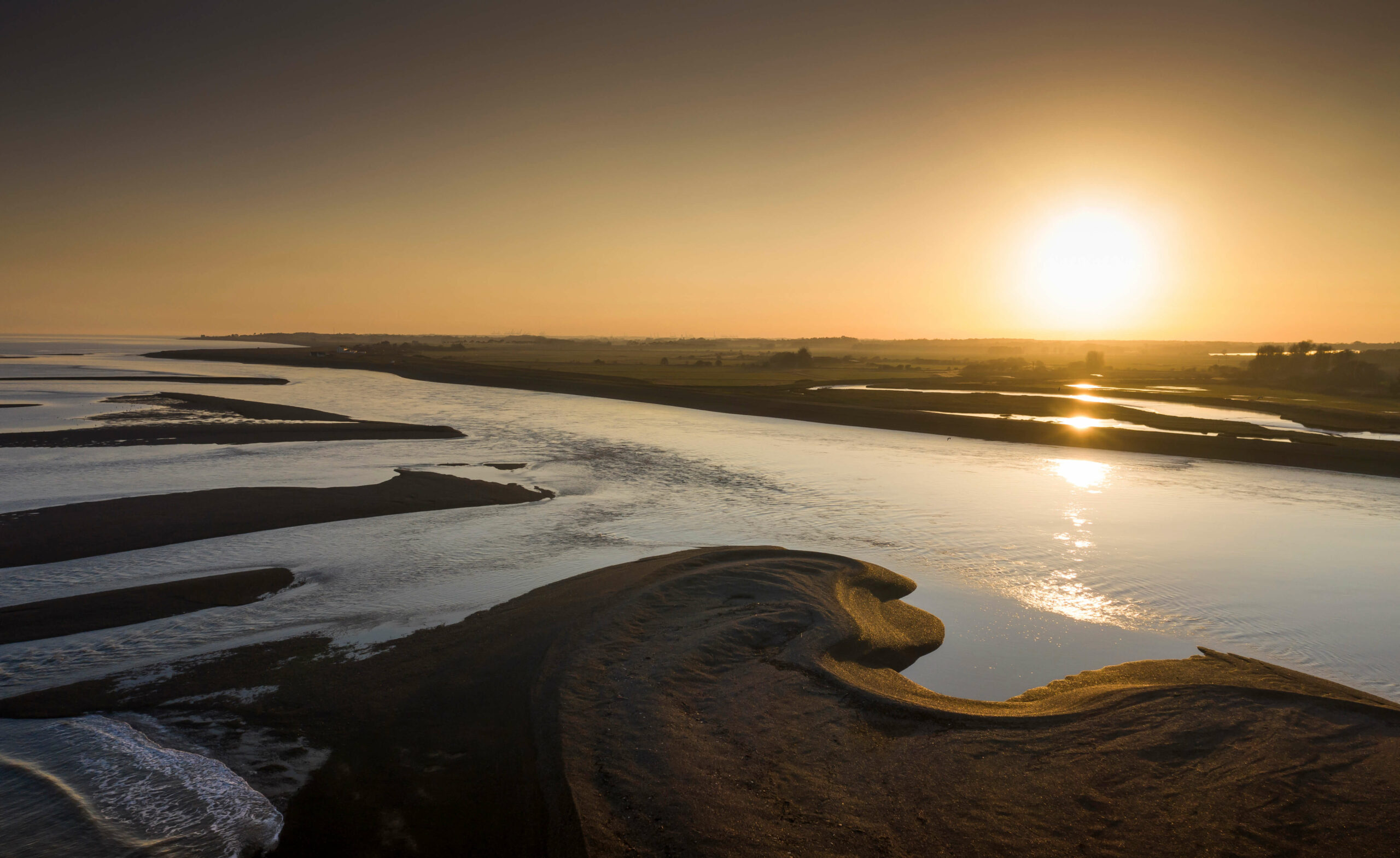 Shingle Street sunset